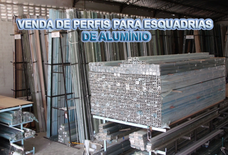 PERFIS DE ALUMÍNIO
